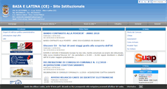Desktop Screenshot of comune.baiaelatina.ce.it